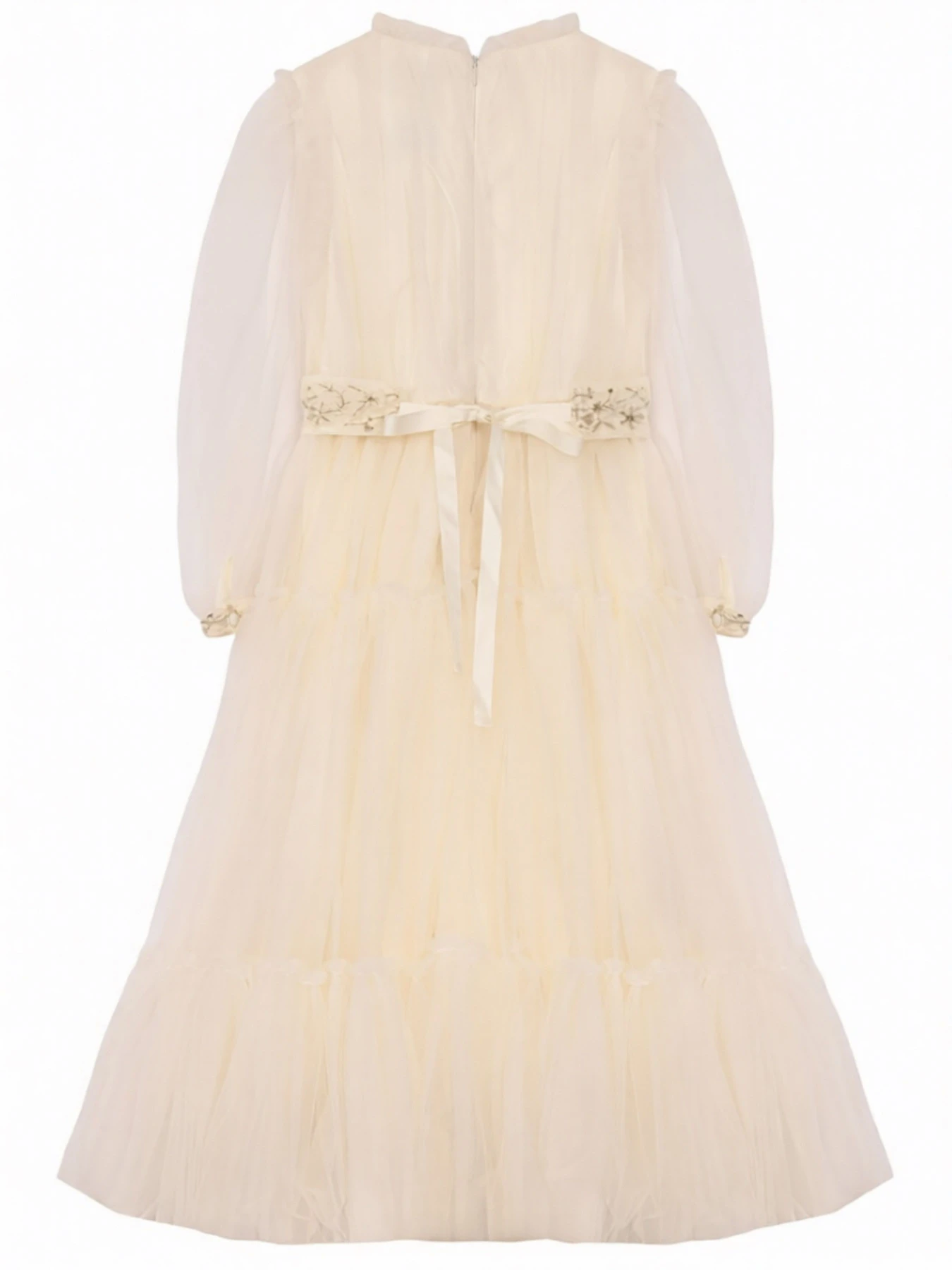 Платья C'era una volta модель AW25DR01703 CREAM Платья C'era una volta модель AW25DR01703 CREAM Фото