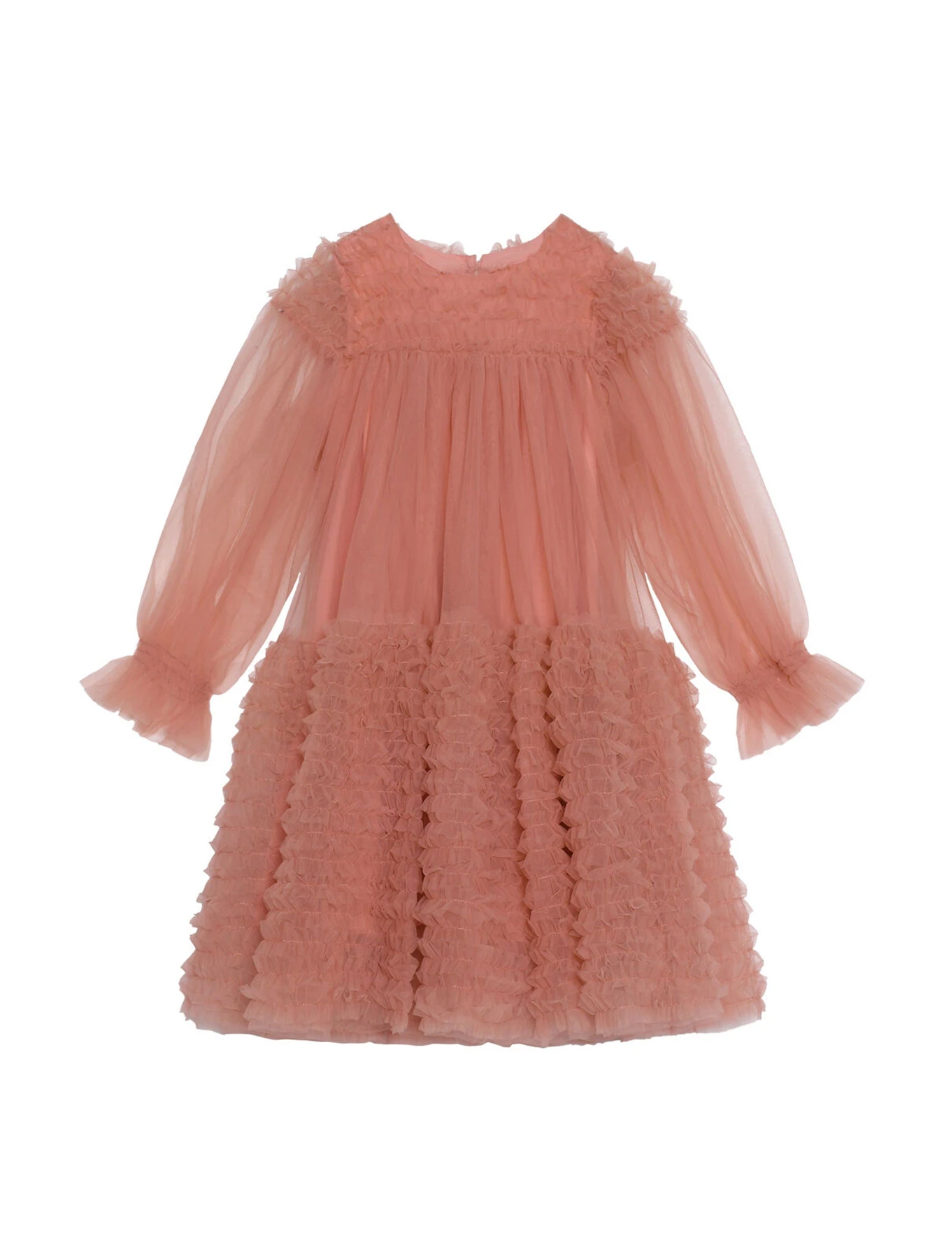 Платья C'era una volta модель AW25DR07130 Peach Платья C'era una volta модель AW25DR07130 Peach Фото