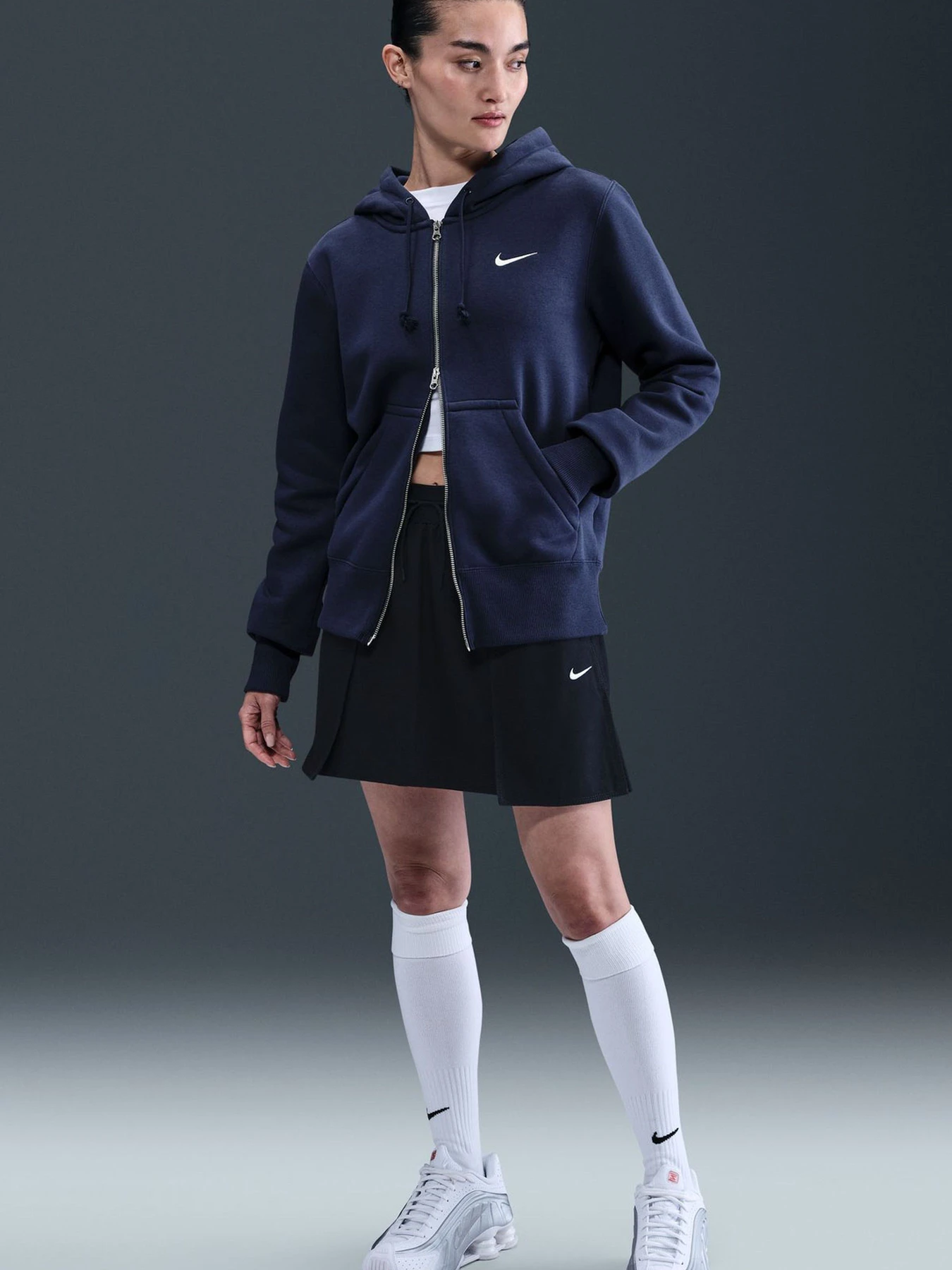 Худи и свитшоты NIKE Nike Sportswear Phoenix F модель 102266762 Худи и свитшоты NIKE Nike Sportswear Phoenix F модель 102266762 Фото