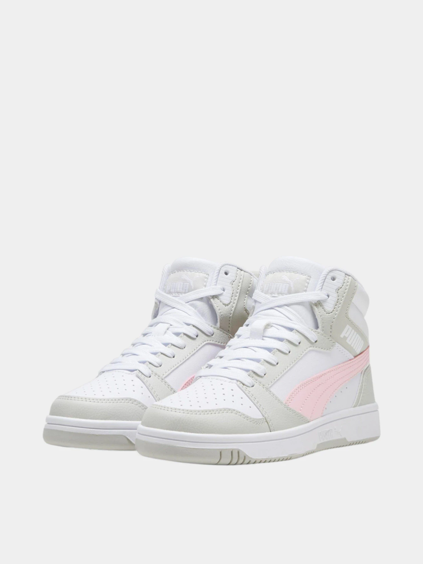 Кроссовки PUMA Puma Rebound V6 Mid Jr модель 101905223 Кроссовки PUMA Puma Rebound V6 Mid Jr модель 101905223 Фото