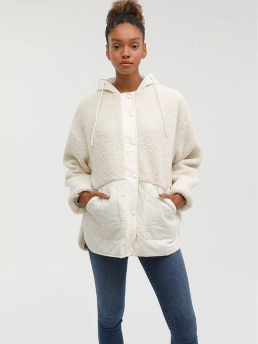 Куртки и дубленки Lumberjack W-CT2008 HANNAH TEDDY JAC модель 101167546 Фото