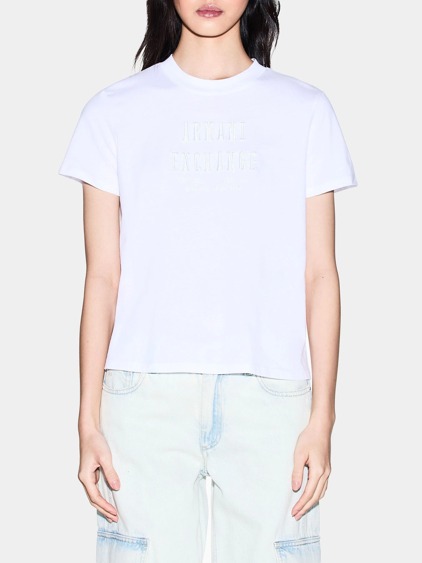 Футболки и поло Armani Exchange модель XW002334-AF10358-U0002 Фото