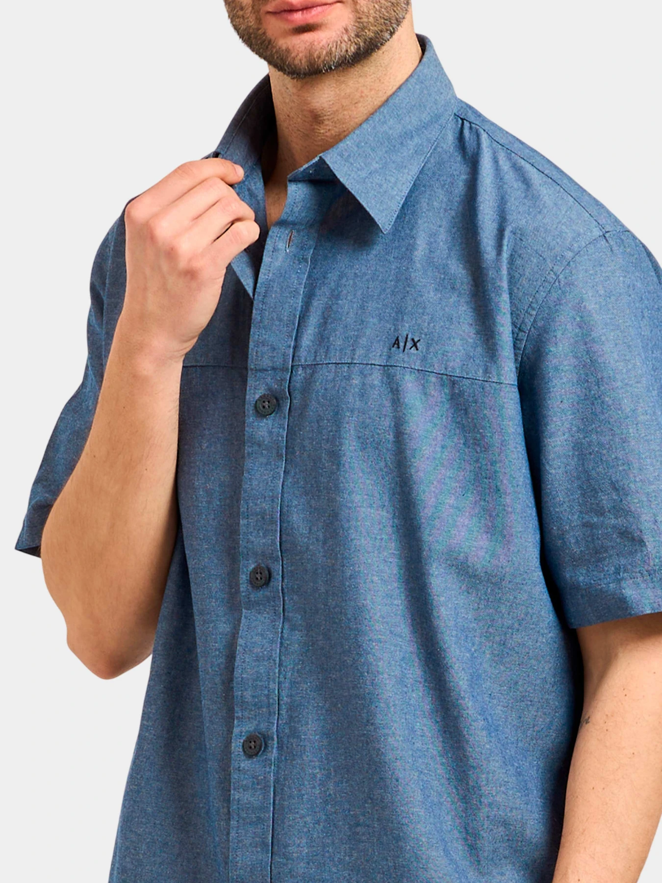 Рубашки Armani Exchange модель XM002283-AF22712-MB001 Рубашки Armani Exchange модель XM002283-AF22712-MB001 Фото