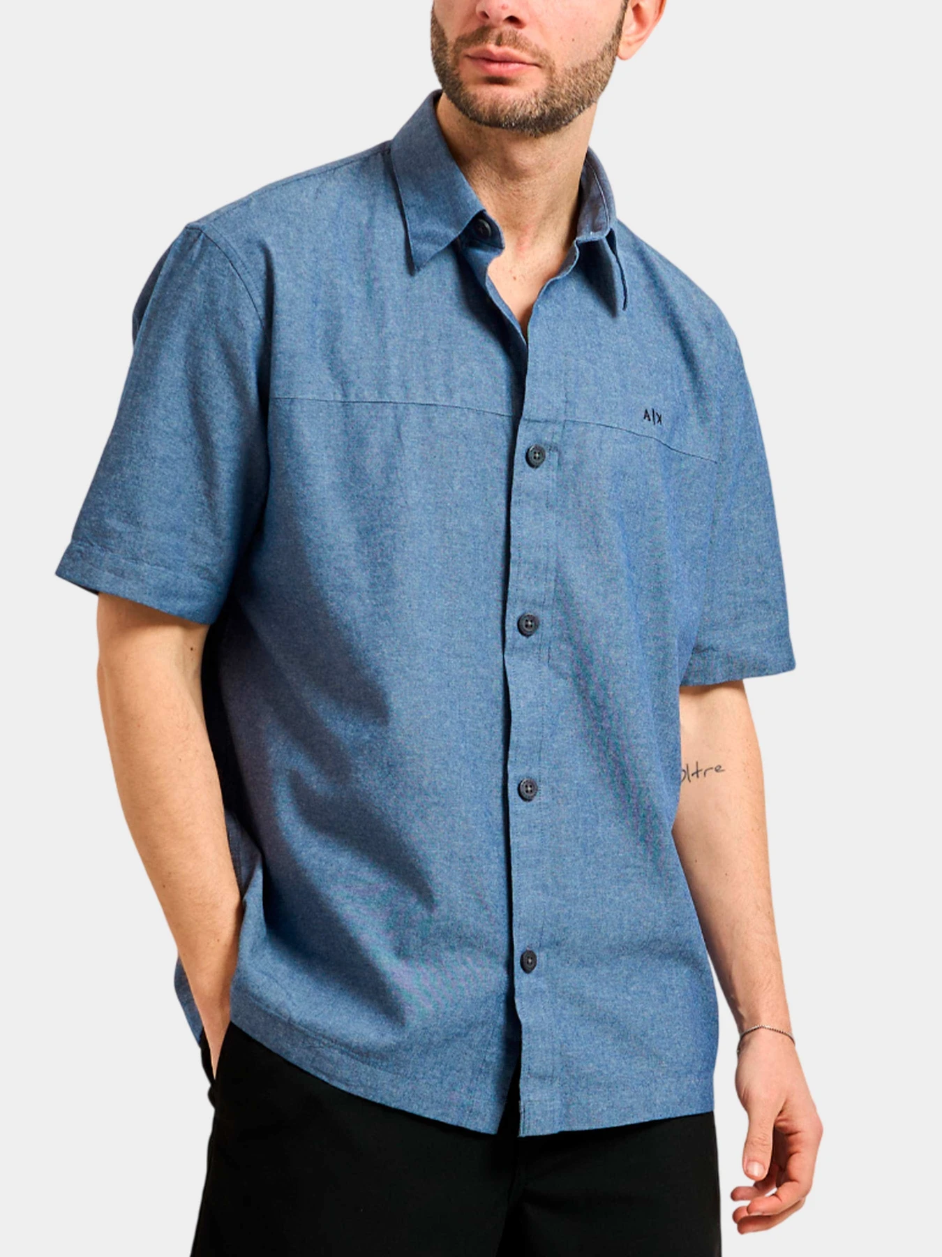 Рубашки Armani Exchange модель XM002283-AF22712-MB001 Рубашки Armani Exchange модель XM002283-AF22712-MB001 Фото