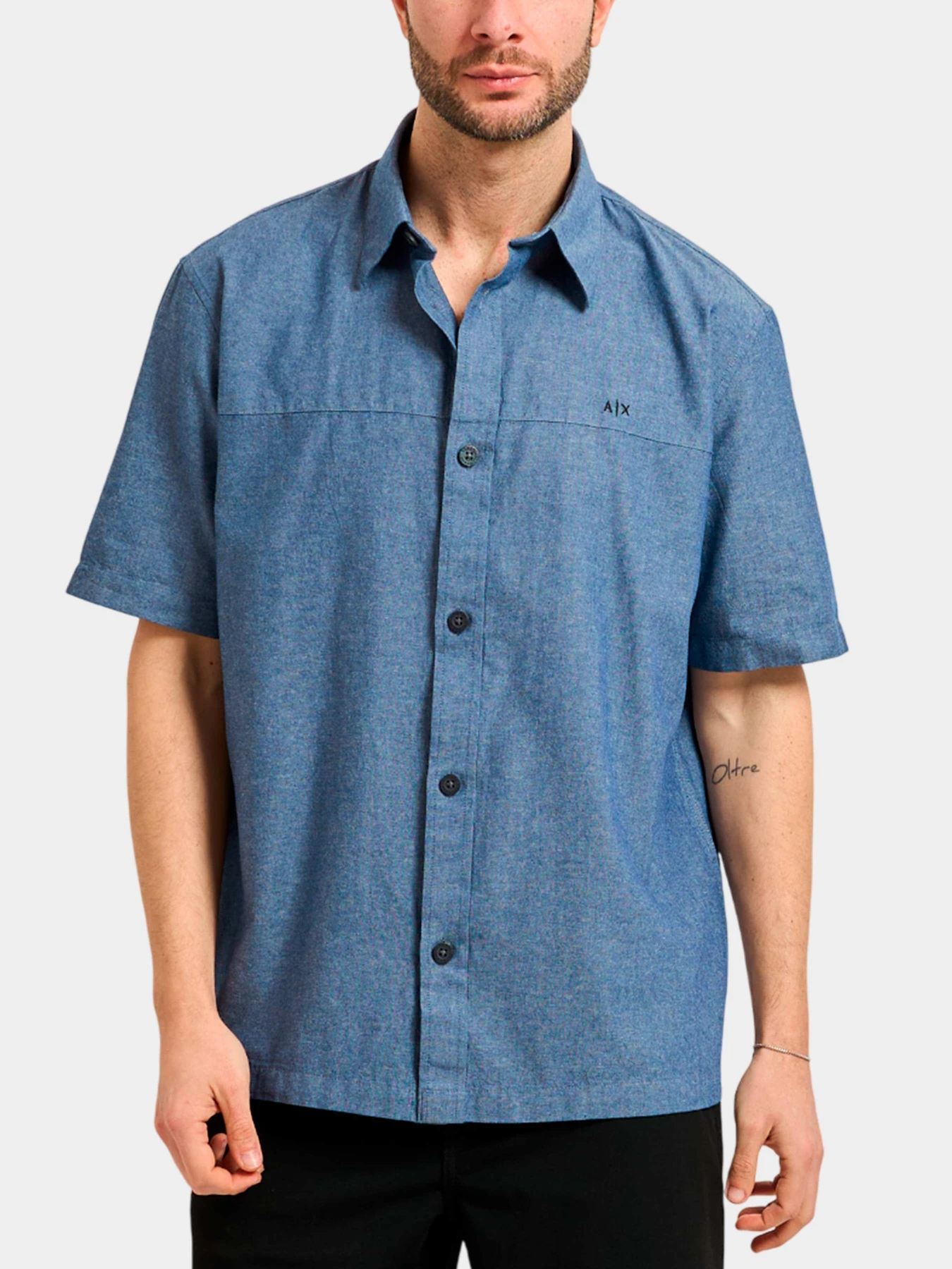 Рубашки Armani Exchange модель XM002283-AF22712-MB001 Рубашки Armani Exchange модель XM002283-AF22712-MB001 Фото
