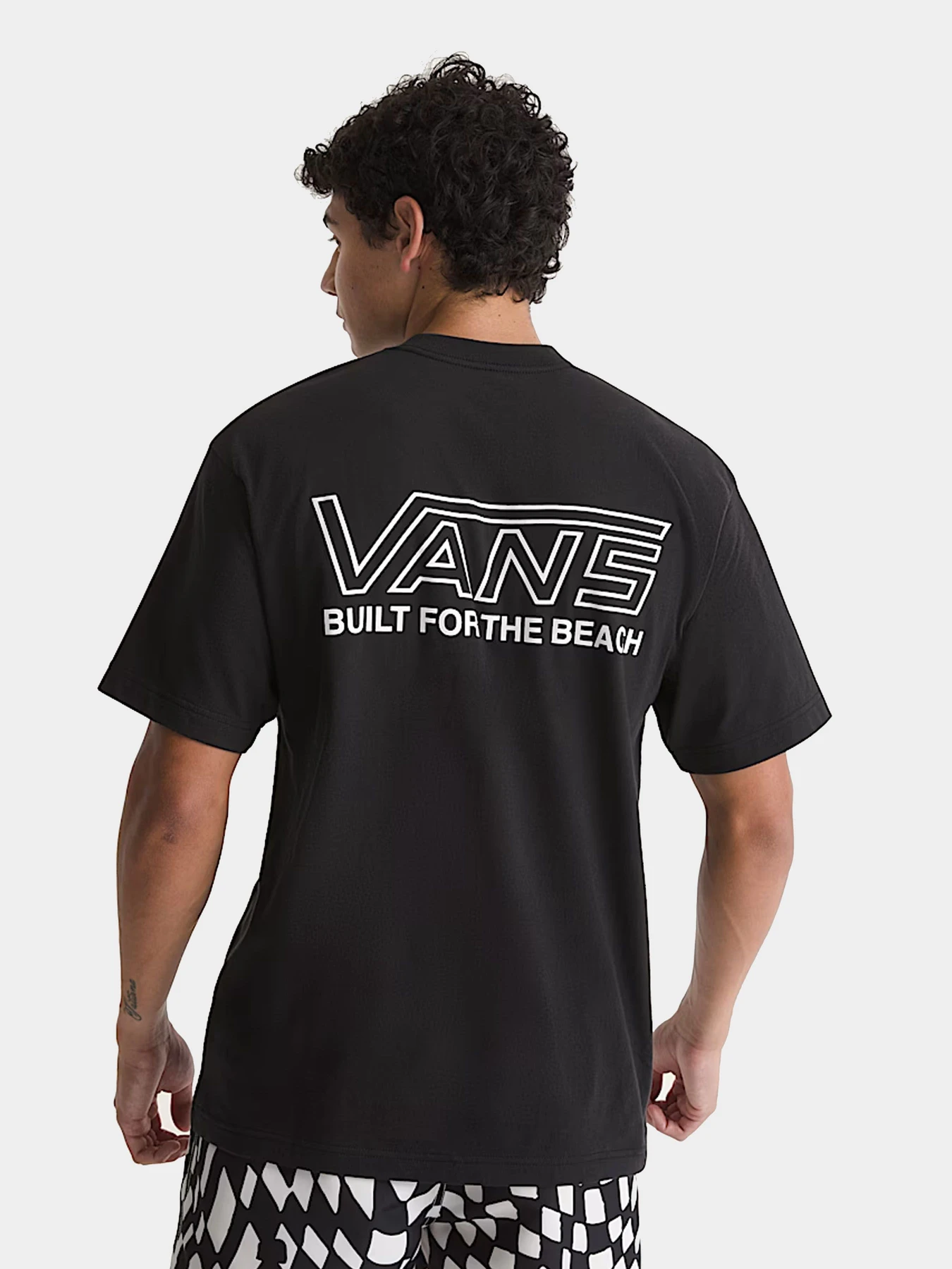 Футболки и поло Vans модель VN000SR3BLK1 Футболки и поло Vans модель VN000SR3BLK1 Фото