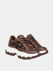 Кроссовки GUESS модель FLFBRT-PEL12-BROWN Фото