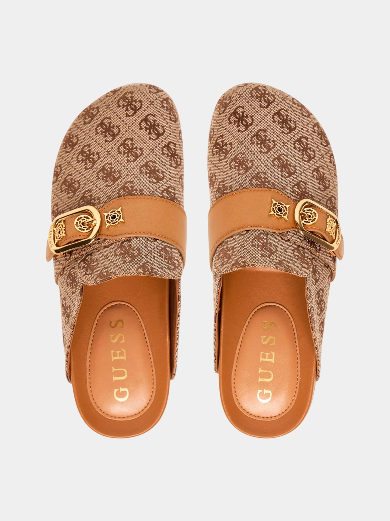 Шлёпанцы GUESS модель FLPGAL-FAL06-BEIBR Шлёпанцы GUESS модель FLPGAL-FAL06-BEIBR Фото