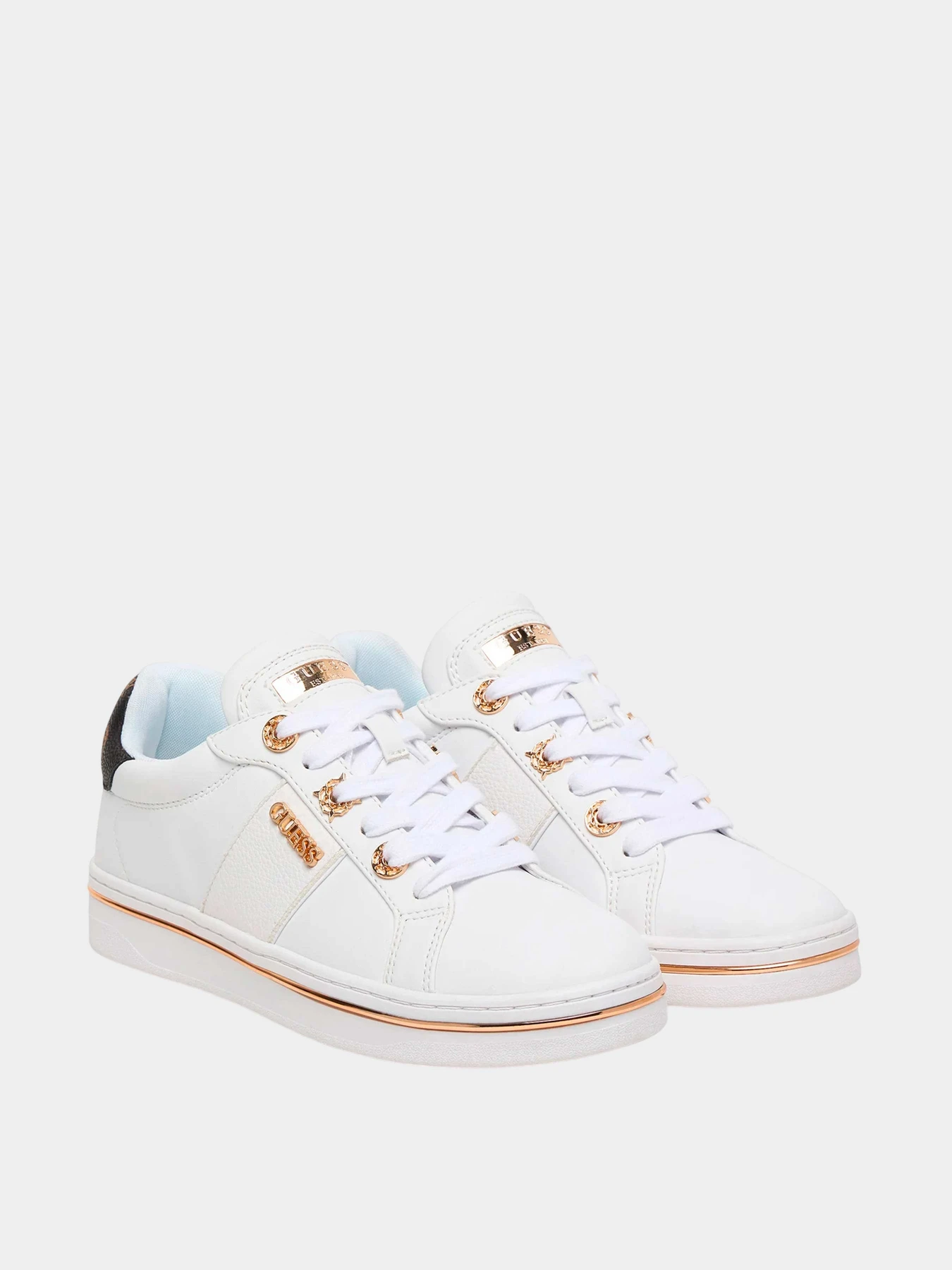 Кеды GUESS модель FLPSTW-ELE12-WHITE Кеды GUESS модель FLPSTW-ELE12-WHITE Фото