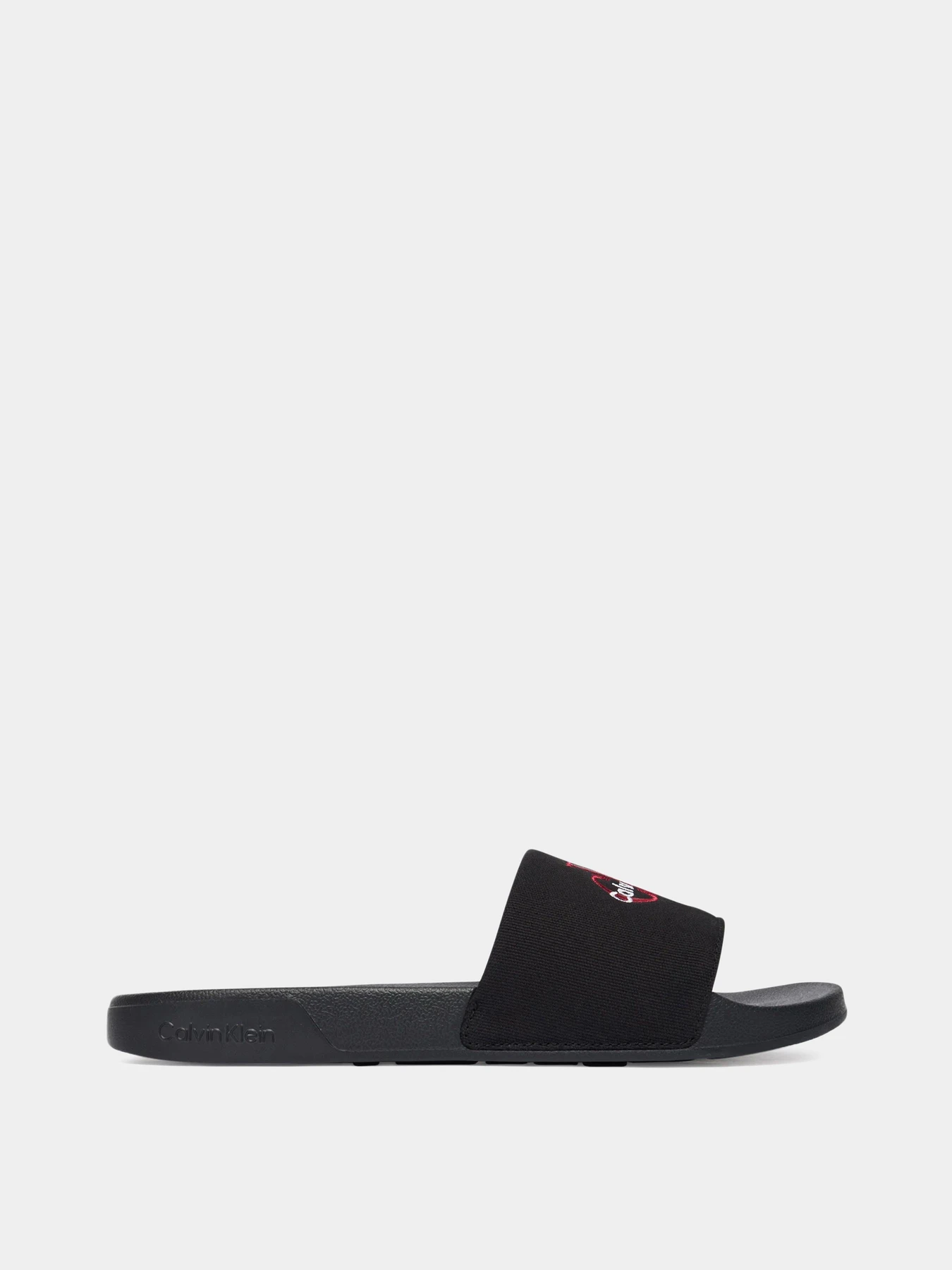 Шлёпанцы Calvin Klein модель YM0YM01393-0KQ Шлёпанцы Calvin Klein модель YM0YM01393-0KQ Фото