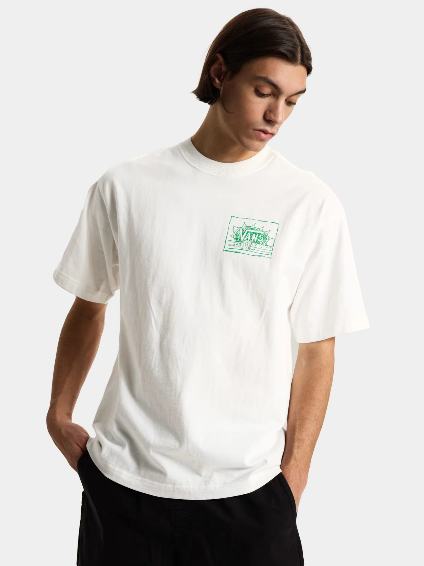 Футболки и поло Vans модель VN000TRGWHT1 Футболки и поло Vans модель VN000TRGWHT1 Фото