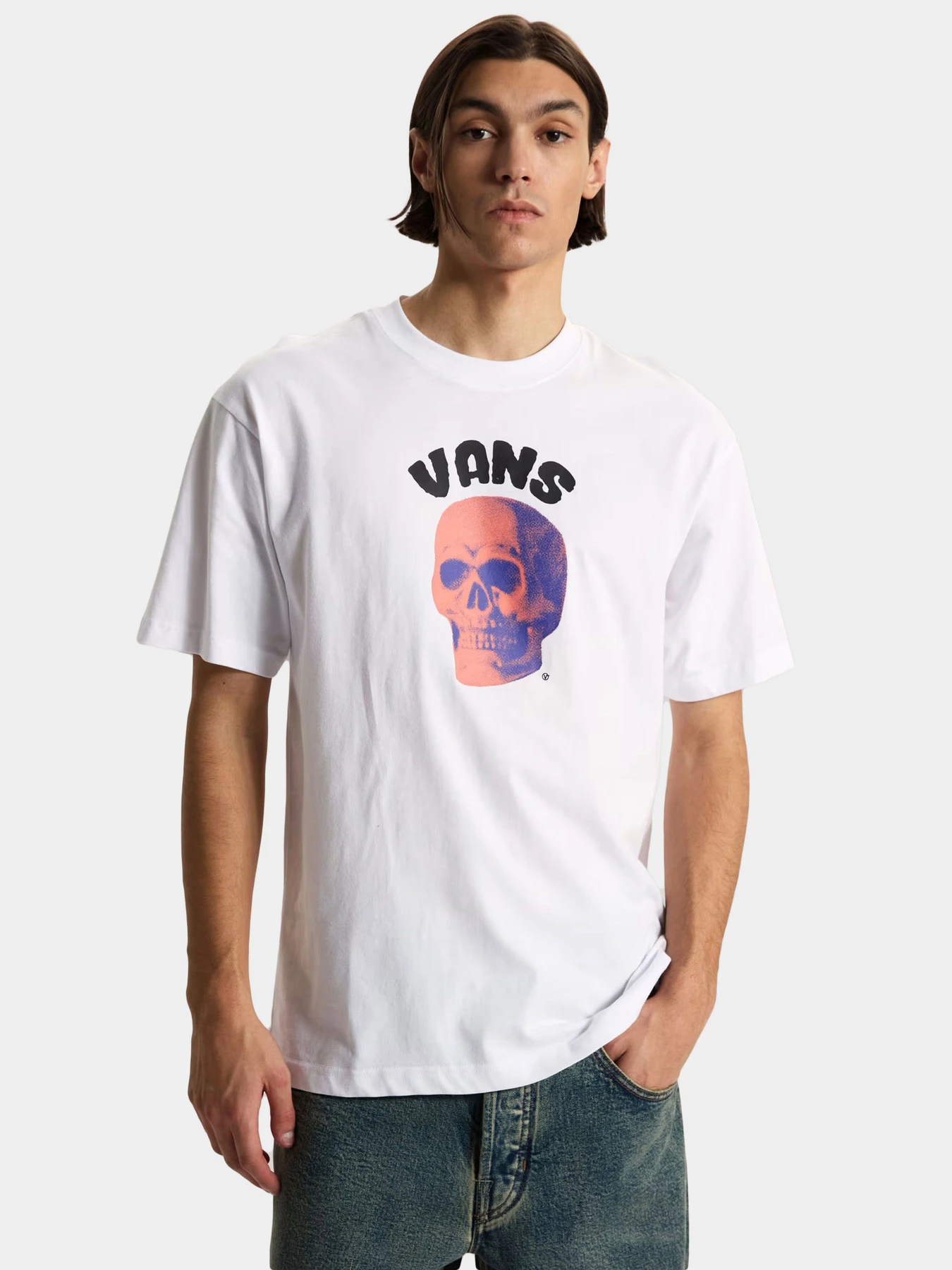 Футболки и поло Vans модель VN000VYWWHT1 Футболки и поло Vans модель VN000VYWWHT1 Фото
