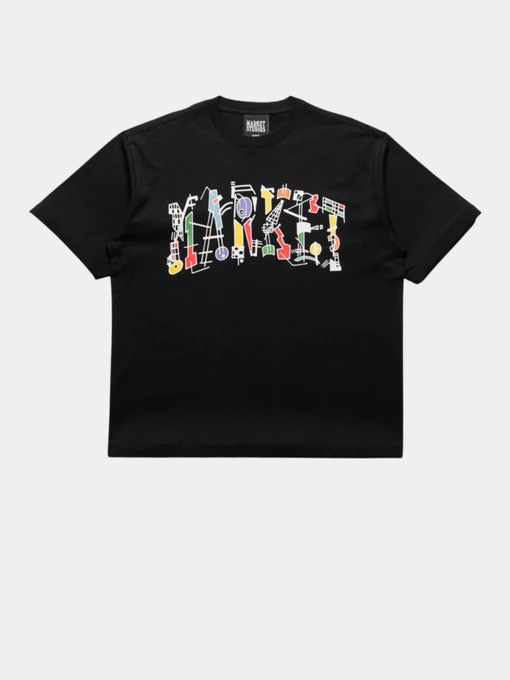 Футболки и поло Market модель MKT26Q1-SS0589-BLACK Фото