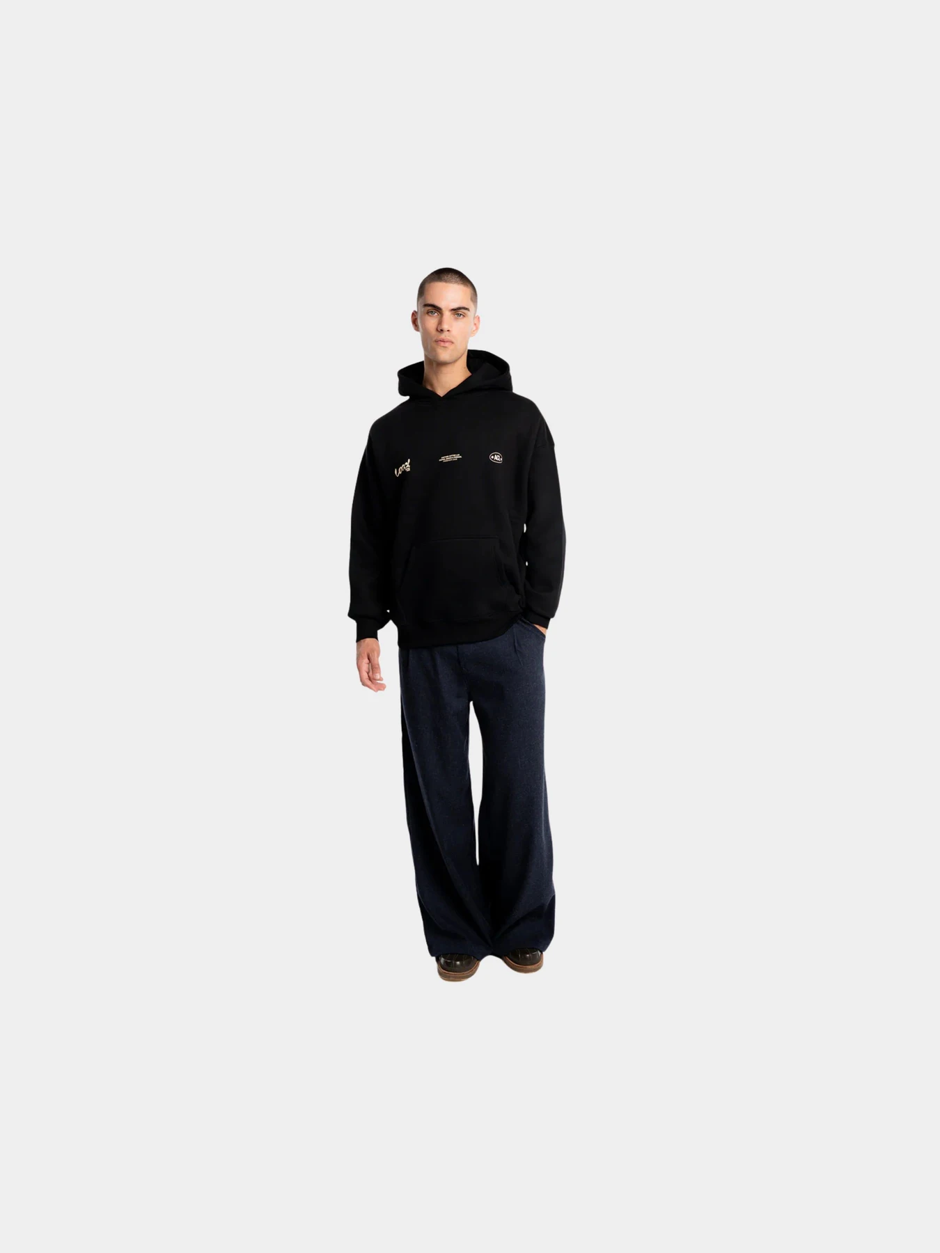 Худи и свитшоты Another Cotton модель ACL-261-HO-400-001-BLACK Фото