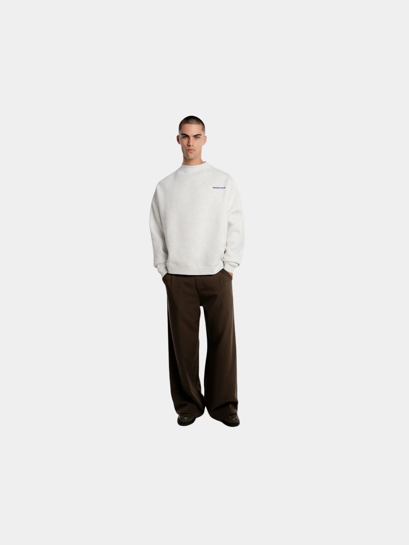 Худи и свитшоты Another Cotton модель ACL-261-SW-404-017-GREY Фото