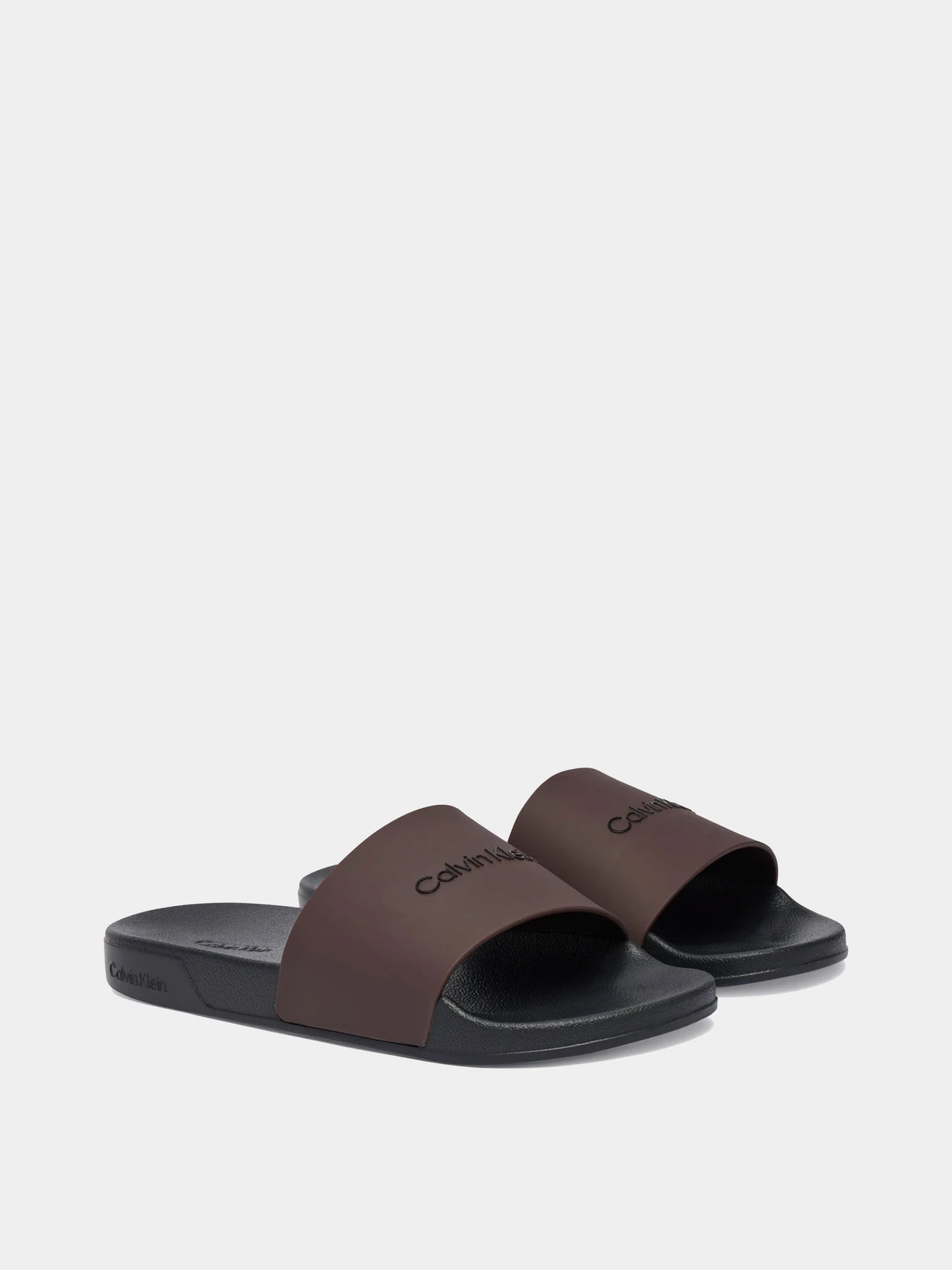Шлёпанцы Calvin Klein модель HM0HM02107-0KP Шлёпанцы Calvin Klein модель HM0HM02107-0KP Фото