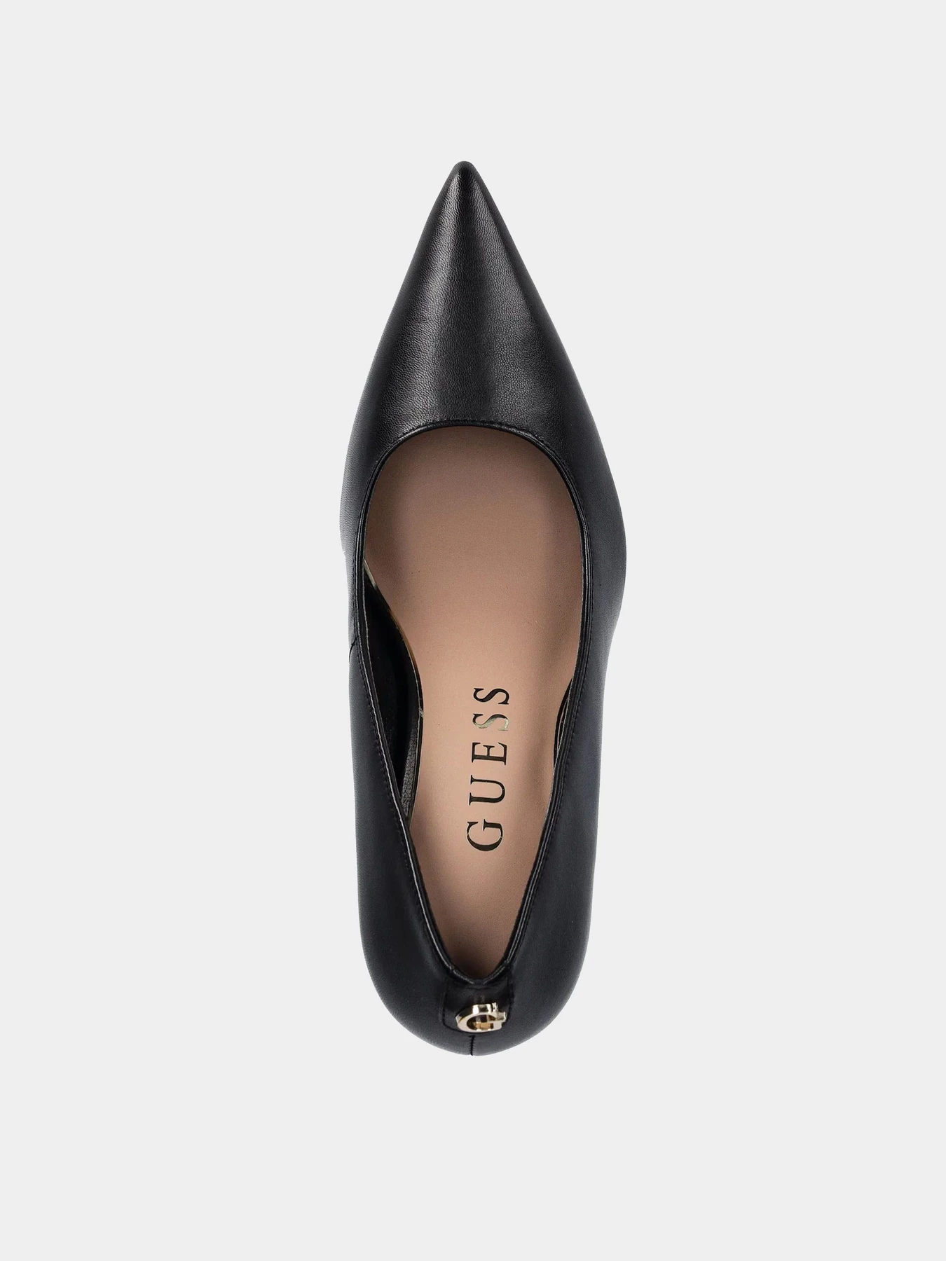 Туфли и лоферы GUESS модель FLFPRN-LEA08-BLACK Туфли и лоферы GUESS модель FLFPRN-LEA08-BLACK Фото