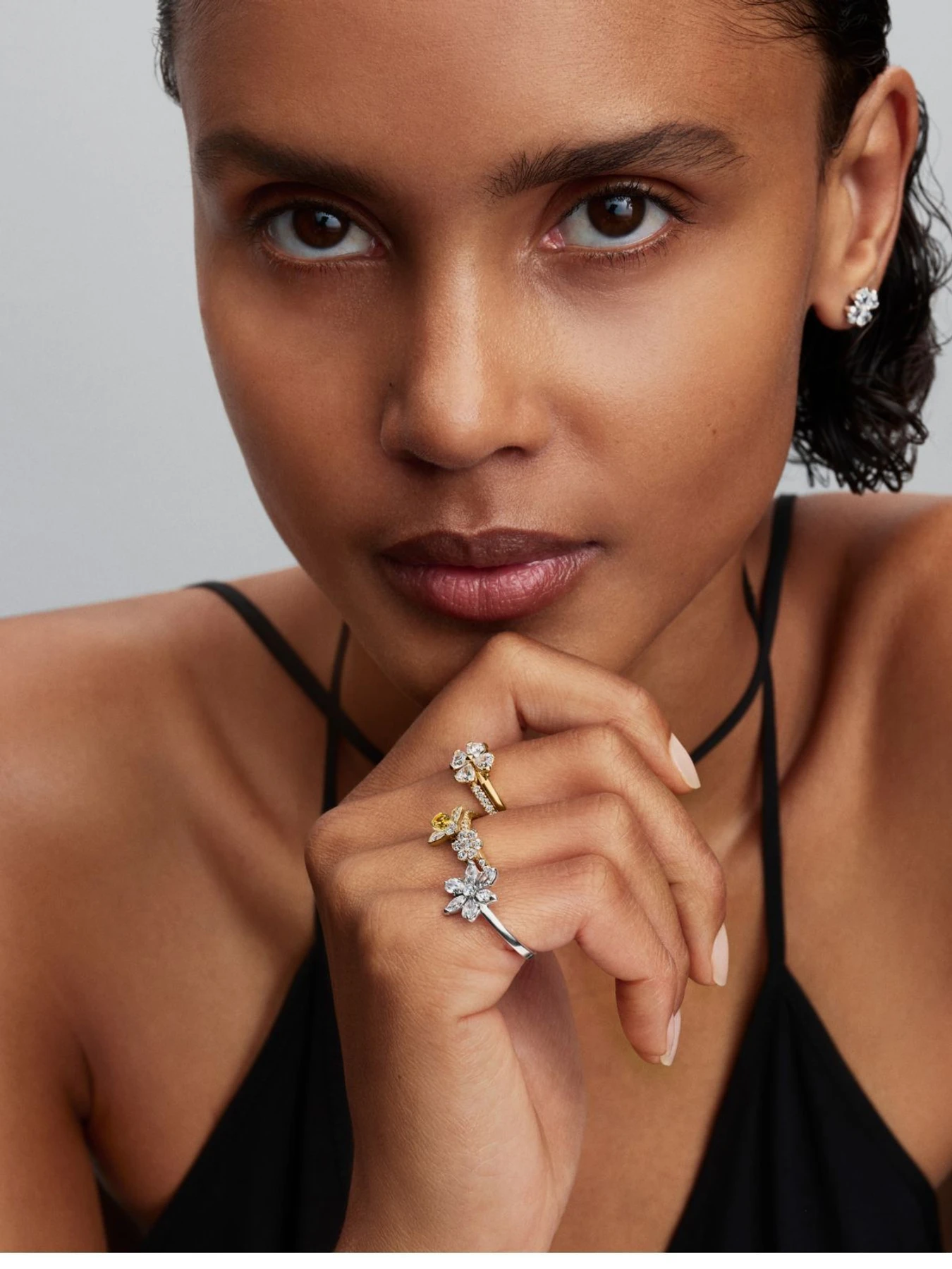 Кольца PANDORA модель 193000C02 Кольца PANDORA модель 193000C02 Фото
