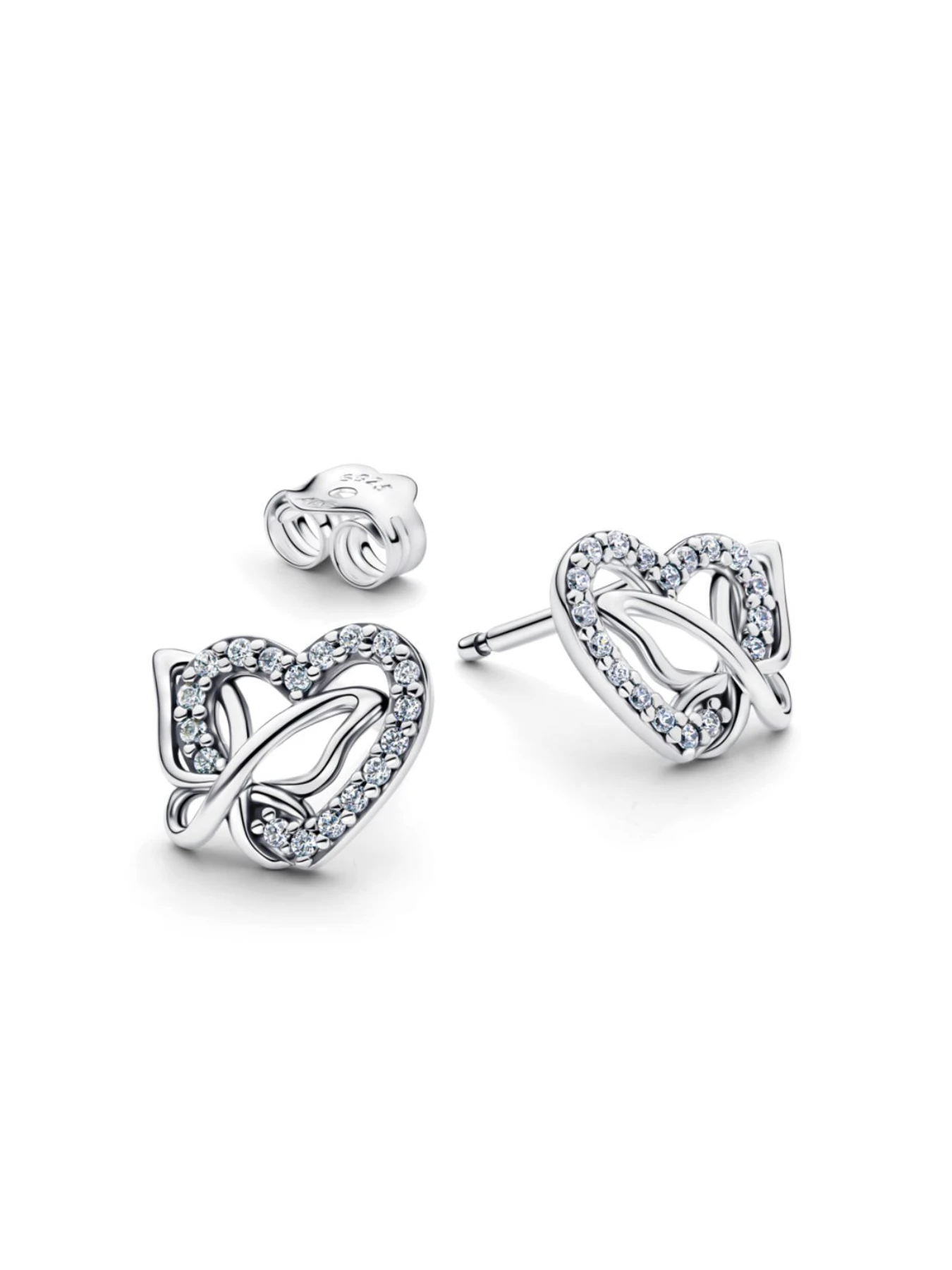 Серьги-гвоздики PANDORA модель 294476C01 Серьги-гвоздики PANDORA модель 294476C01 Фото