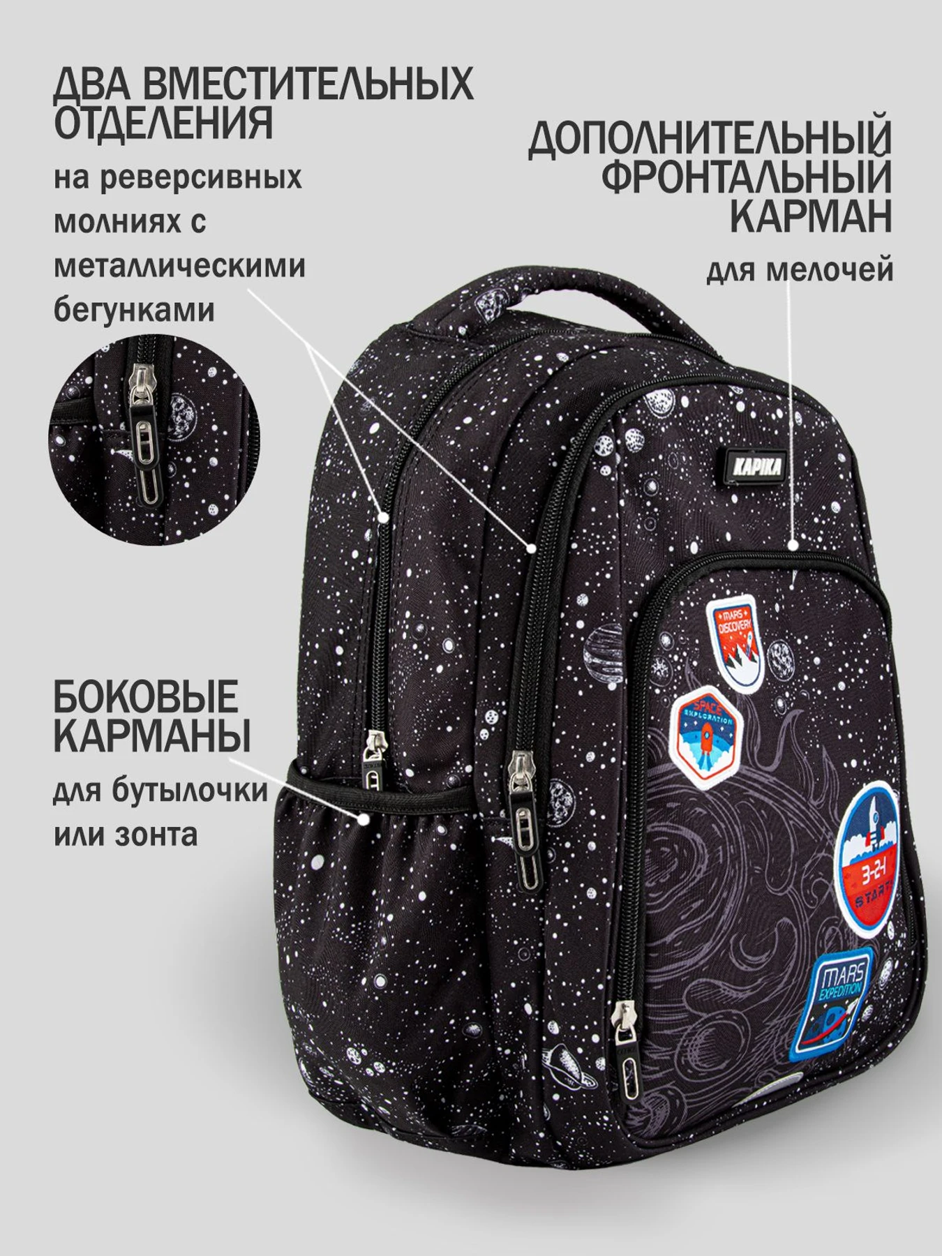 Рюкзаки Kapika модель BG25-99 Рюкзаки Kapika модель BG25-99 Фото