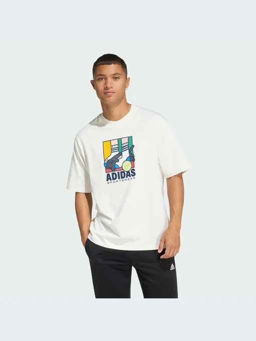 Футболкалар мен поло жейделер Adidas үлгі KE4341-KZ Фото