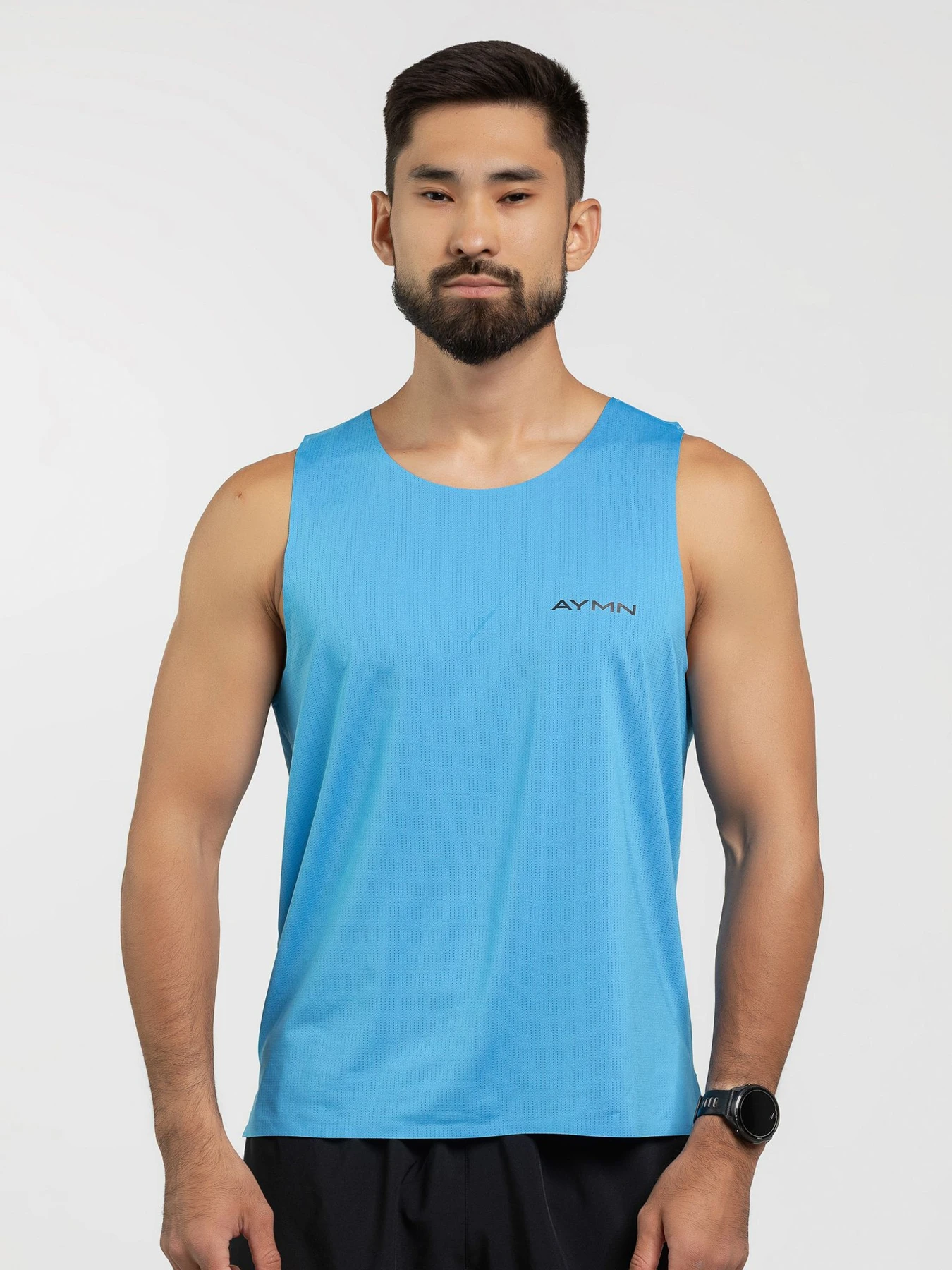 Футболки и поло AYMN модель AM-FW25-T-TOP-blue-M Фото