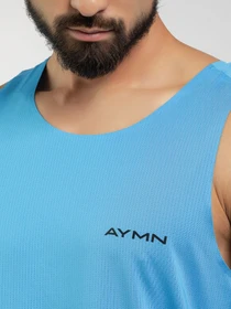 Футболки и поло AYMN модель AM-FW25-T-TOP-blue-M Фото