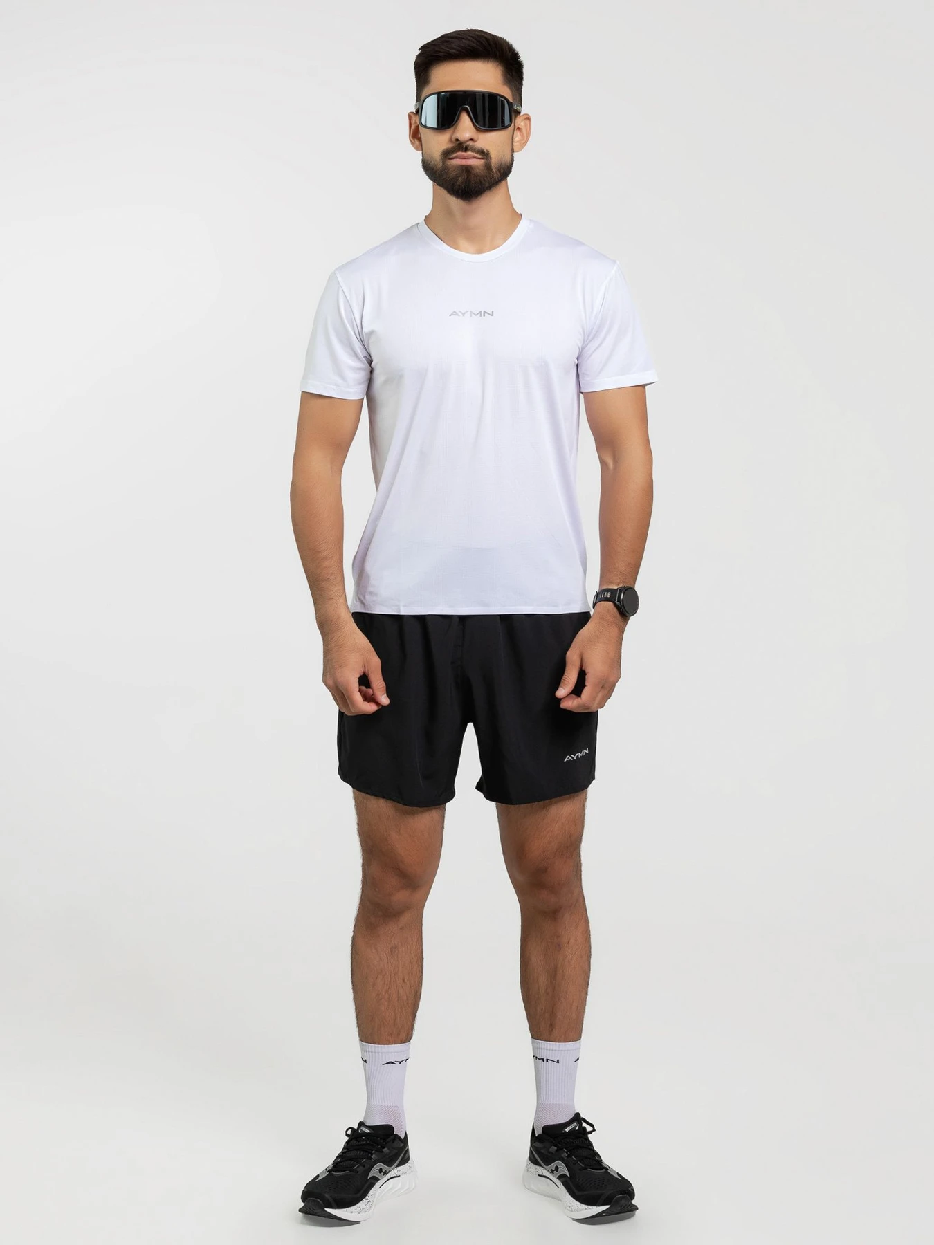 Футболки и поло AYMN модель AM-SS25-runtshirt-white Фото
