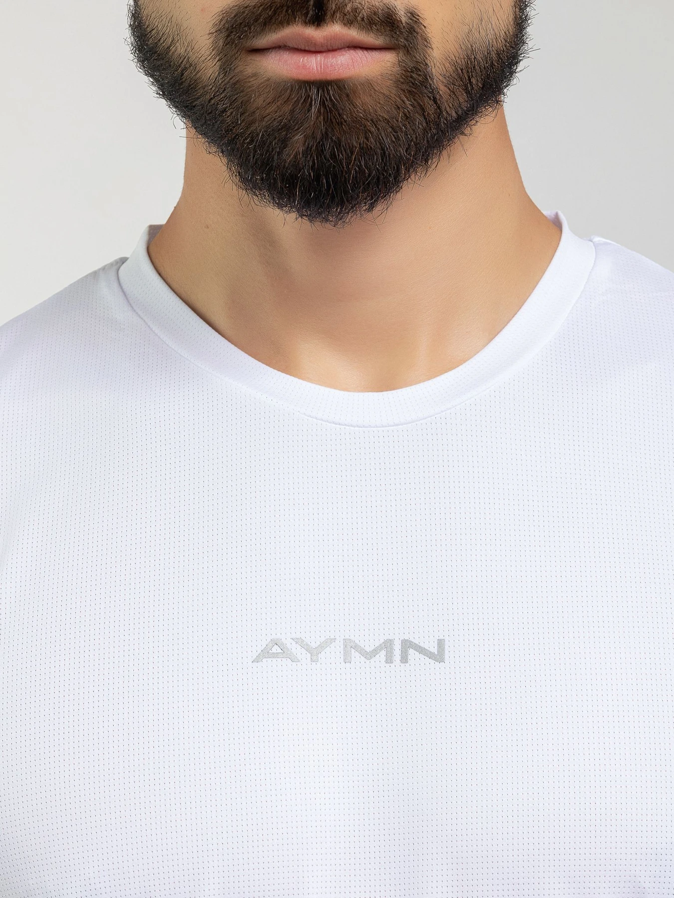 Футболки и поло AYMN модель AM-SS25-runtshirt-white Фото