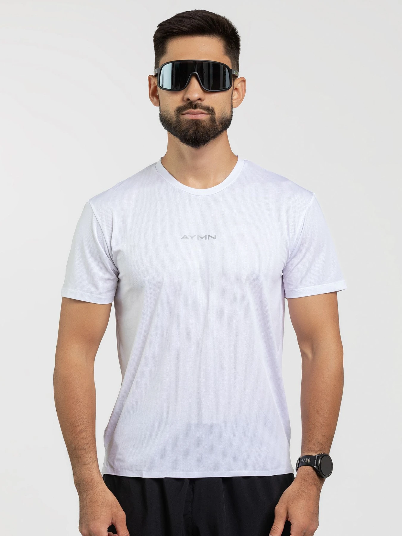 Футболки и поло AYMN модель AM-SS25-runtshirt-white Фото