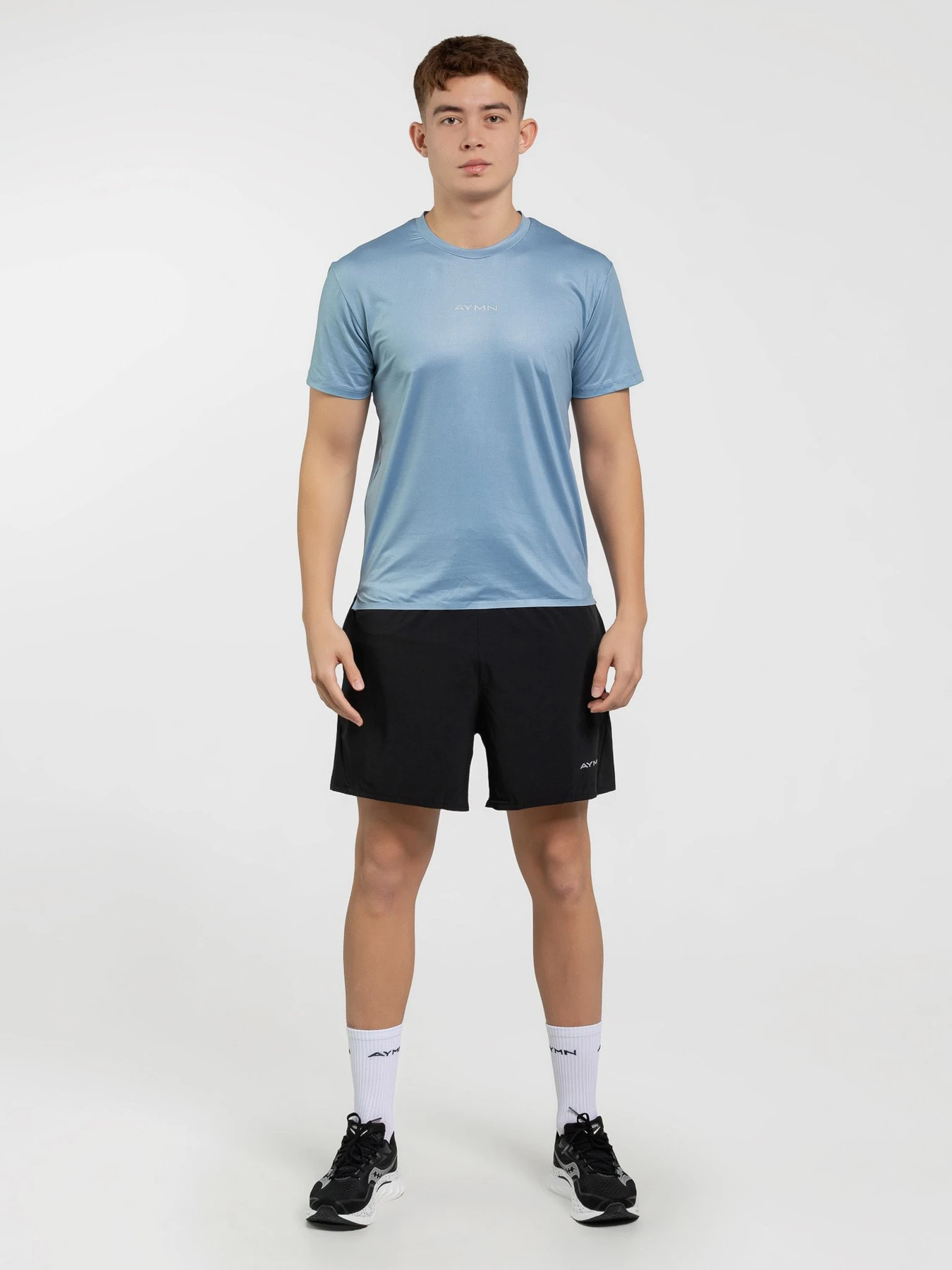Футболки и поло AYMN модель AM-SS25-runtshirt-blue Фото