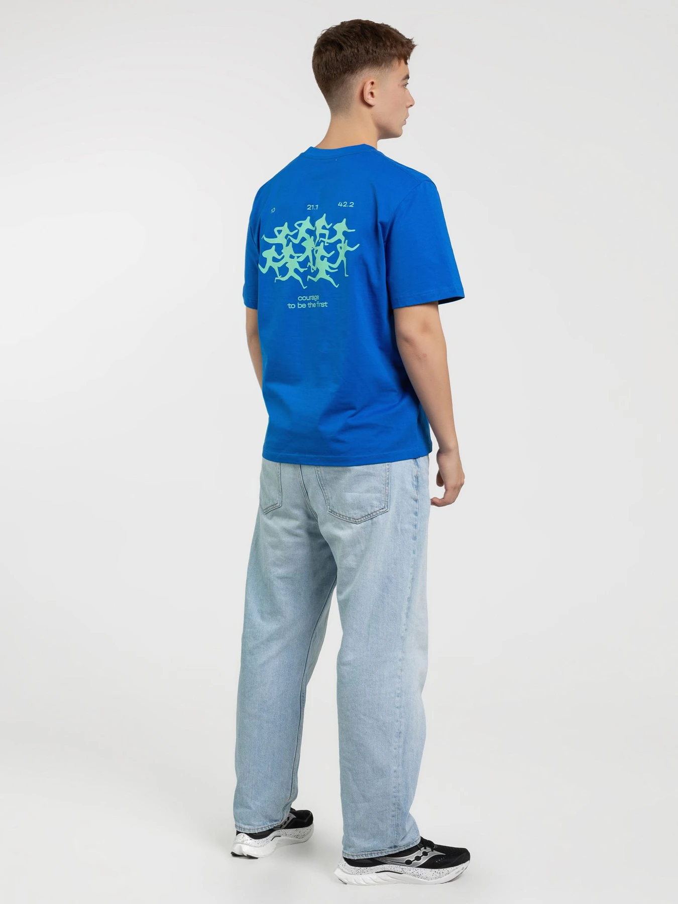 Футболки и поло AYMN модель AM24-TSHIRT-Blue Фото