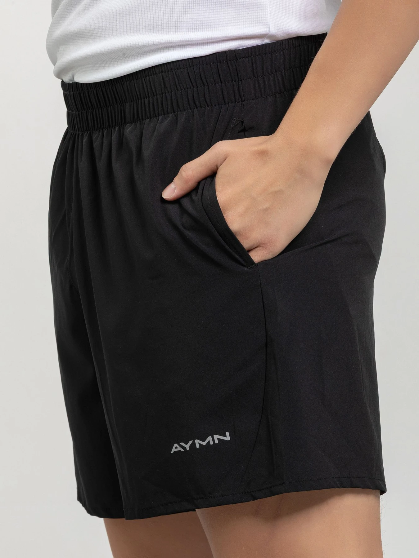 Шорты AYMN модель AM-FW25-SHORTS-blc-M Фото
