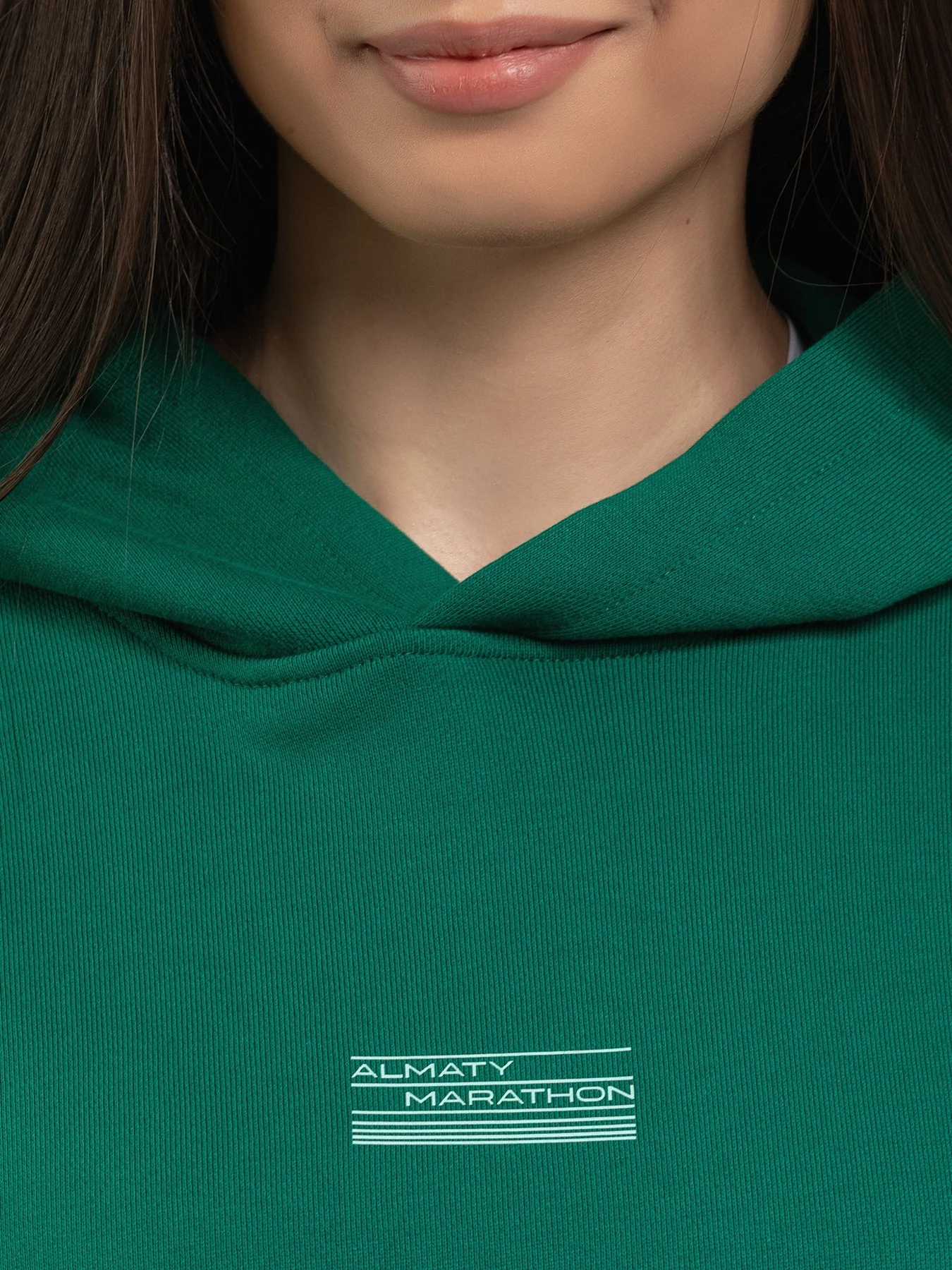Худи и свитшоты AYMN модель AM24-HU-FOREST GREEN Фото