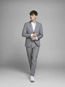 Брюки JACK & JONES модель 12151696_LIGHTGREYMELANGE Фото