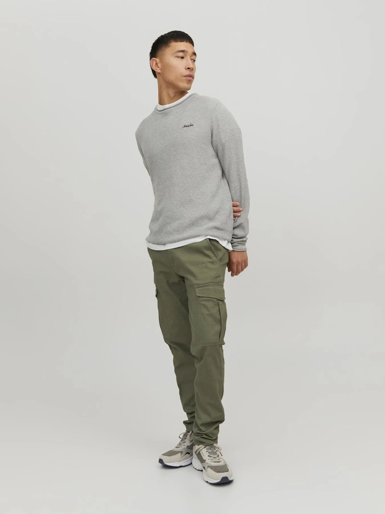 Брюки JACK & JONES модель 12182538_DeepLichenGreen Фото