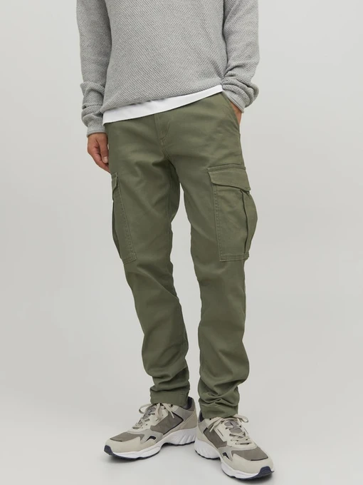 Брюки JACK & JONES модель 12182538_DeepLichenGreen Фото