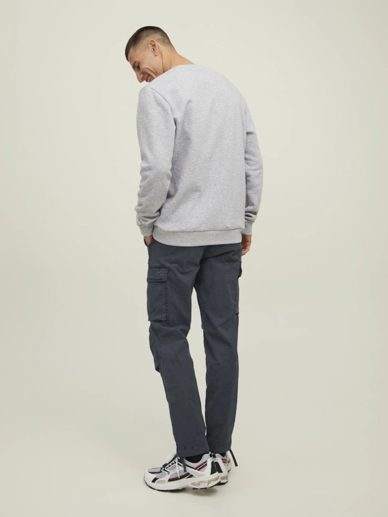 Брюки JACK & JONES модель 12216664_ASPHALT Фото