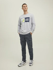 Брюки JACK & JONES модель 12216664_ASPHALT Фото