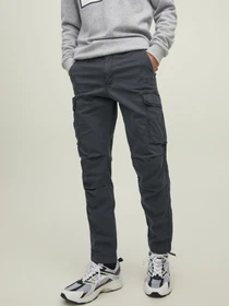 Брюки JACK & JONES модель 12216664_ASPHALT Фото