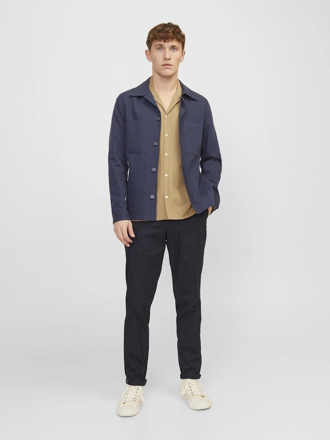 Брюки JACK & JONES модель 12232250_DARKNAVY Фото