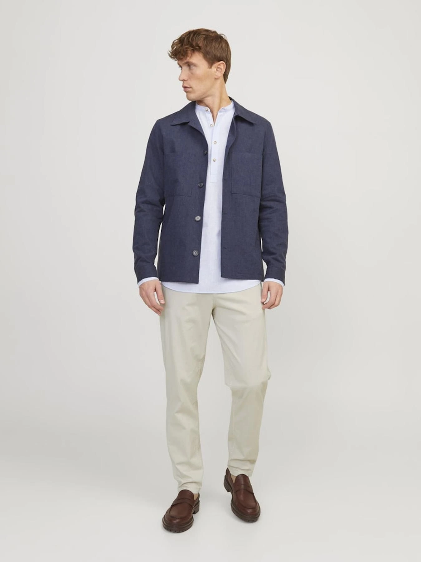 Брюки JACK & JONES модель 12242188_Moonbeam Фото