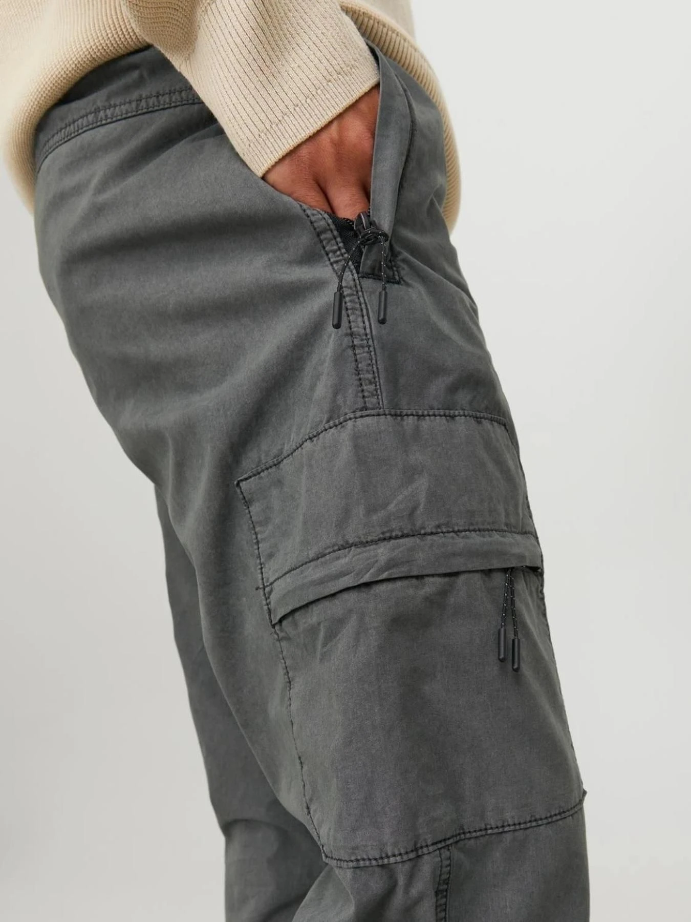 Брюки JACK & JONES модель 12247360_ASPHALT Брюки JACK & JONES модель 12247360_ASPHALT Фото
