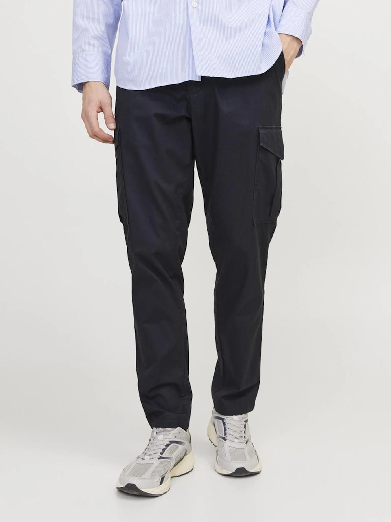 Брюки JACK & JONES модель 12253108_DARKNAVY Фото