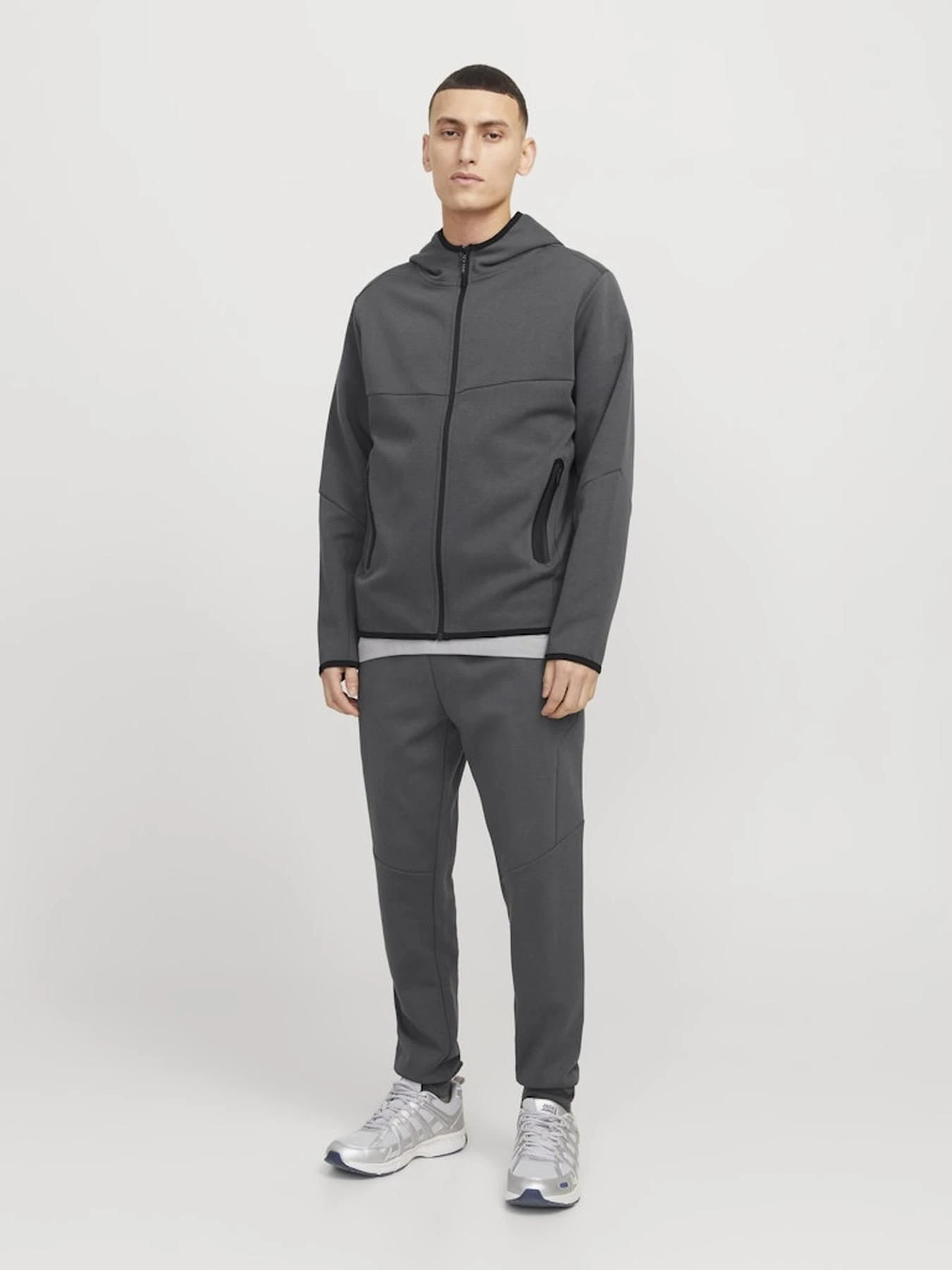 Брюки JACK & JONES модель 12261991_ASPHALT Фото