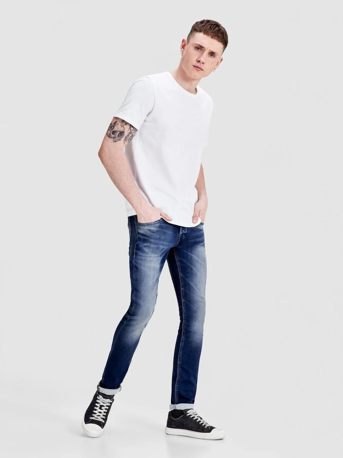 Джинсы JACK & JONES модель 12122393_BlueDenim Джинсы JACK & JONES модель 12122393_BlueDenim Фото