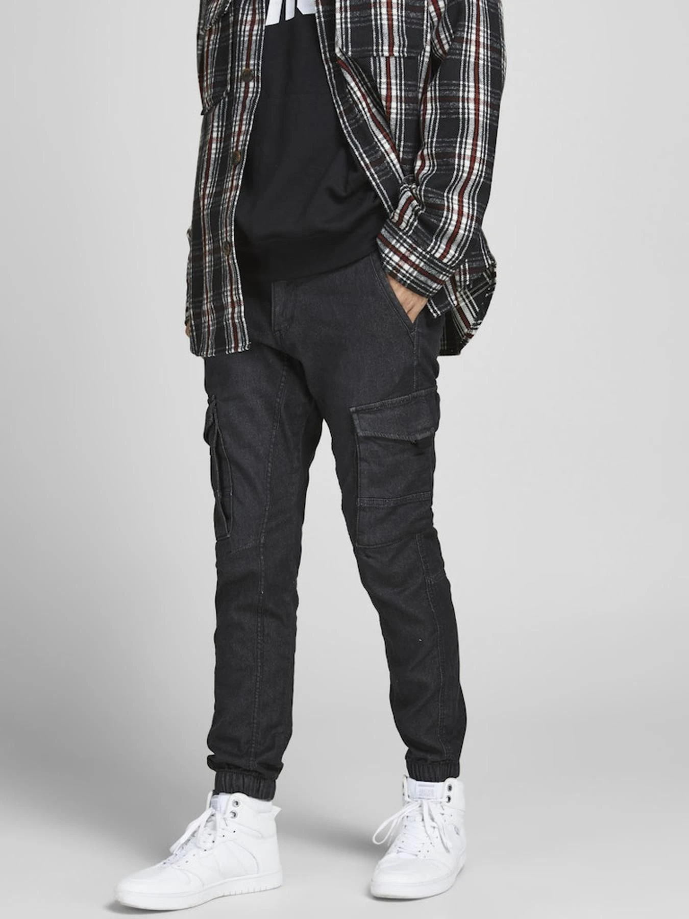 Джинсы JACK & JONES модель 12194503_BlackDenim Фото