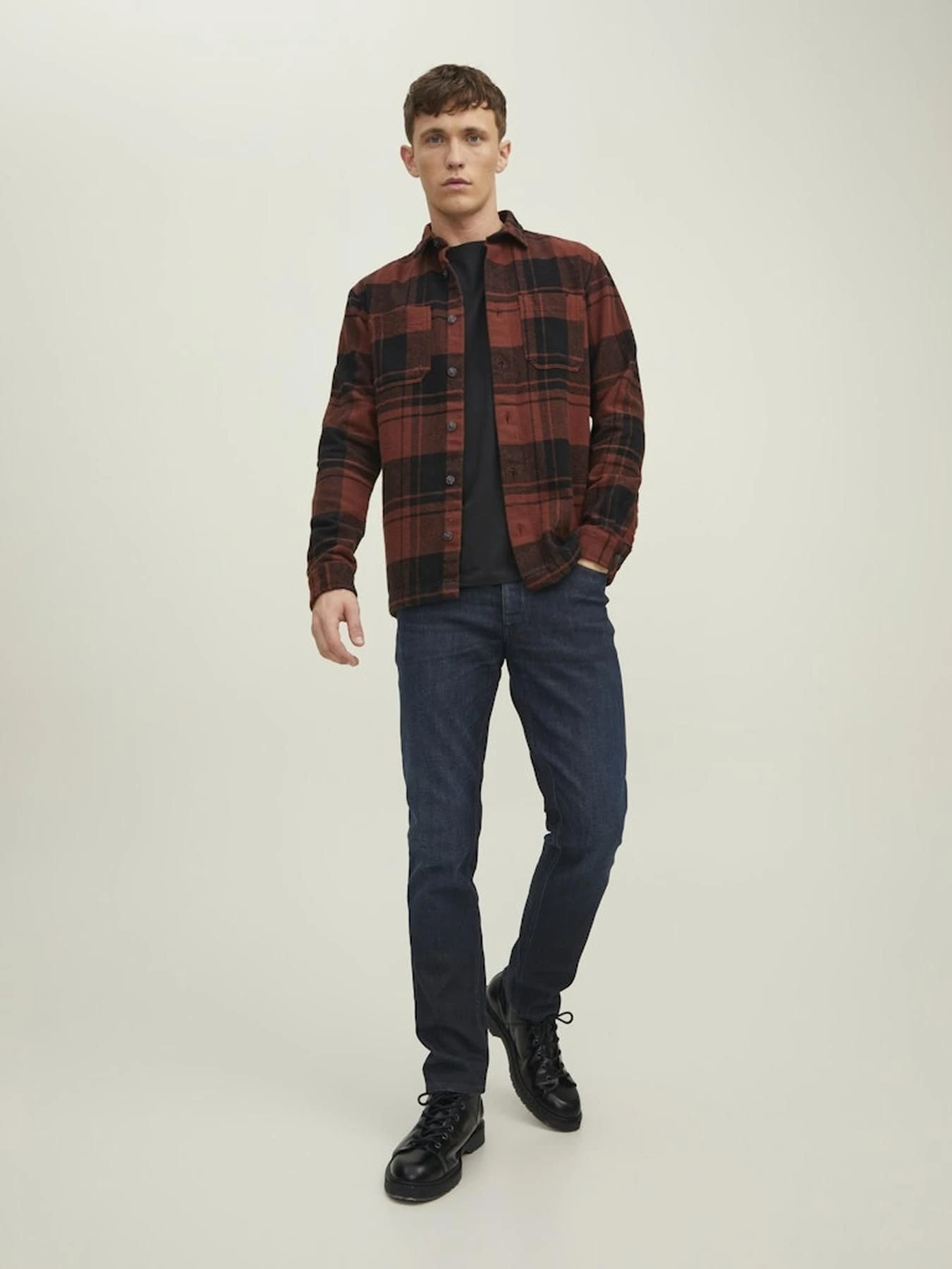 Джинсы JACK & JONES модель 12217084_BlueDenim Джинсы JACK & JONES модель 12217084_BlueDenim Фото