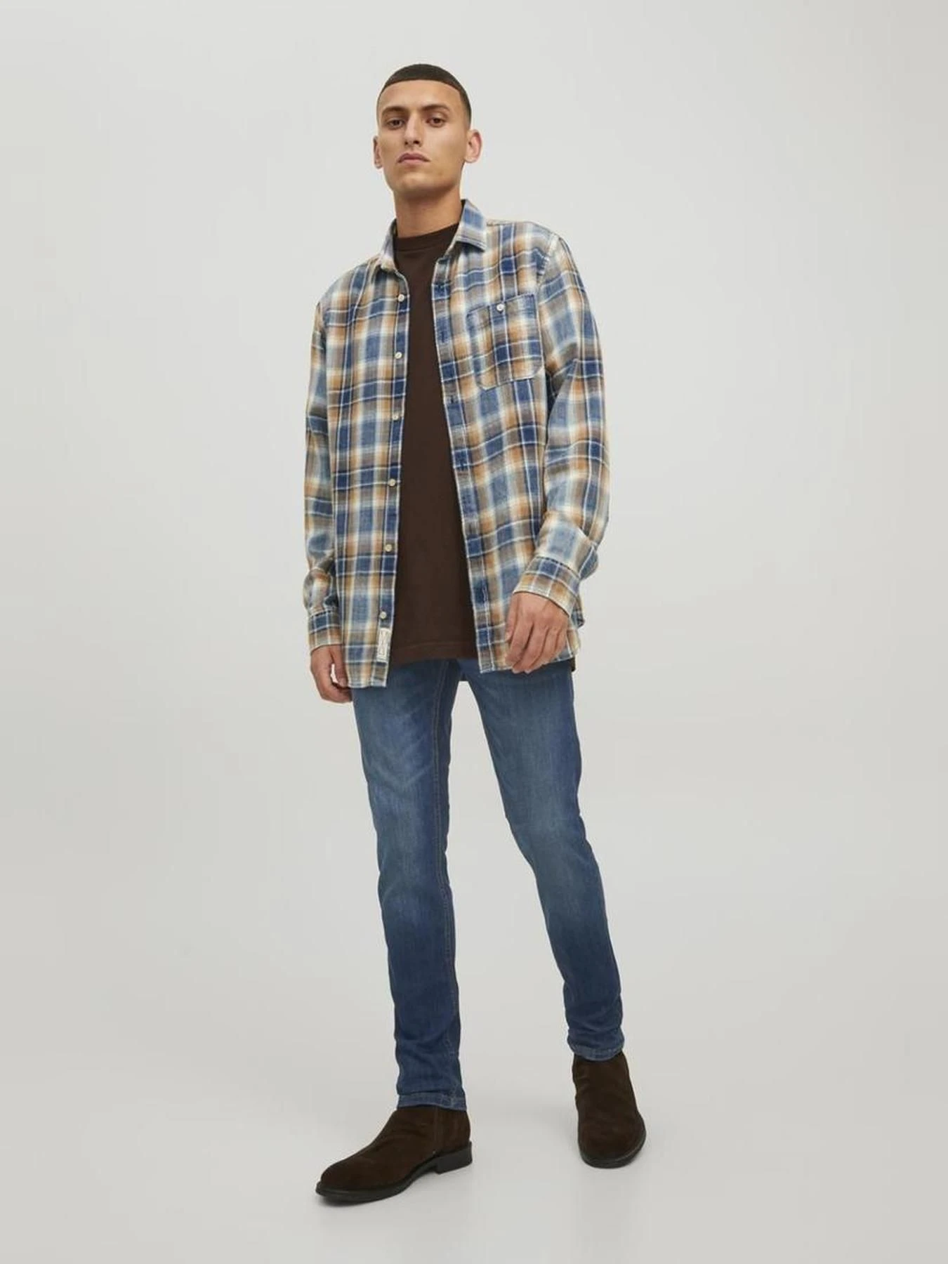 Джинсы JACK & JONES модель 12224987_BlueDenim Фото