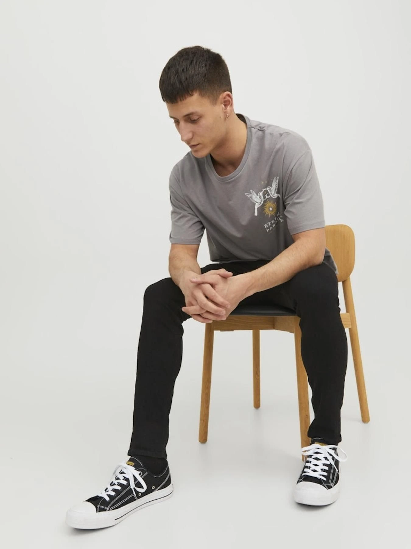 Джинсы JACK & JONES модель 12237365_BlackDenim Фото